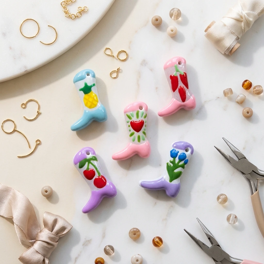 Glass Charms & Beads