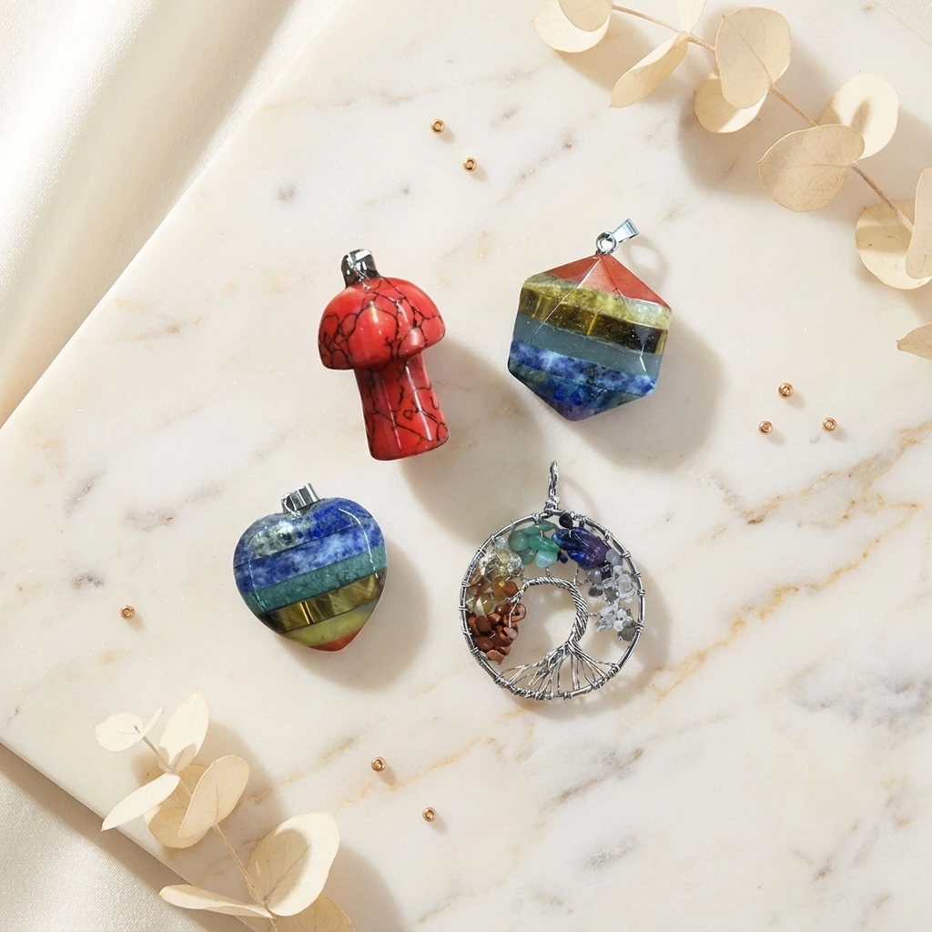 Semi-Precious Stone Pendants