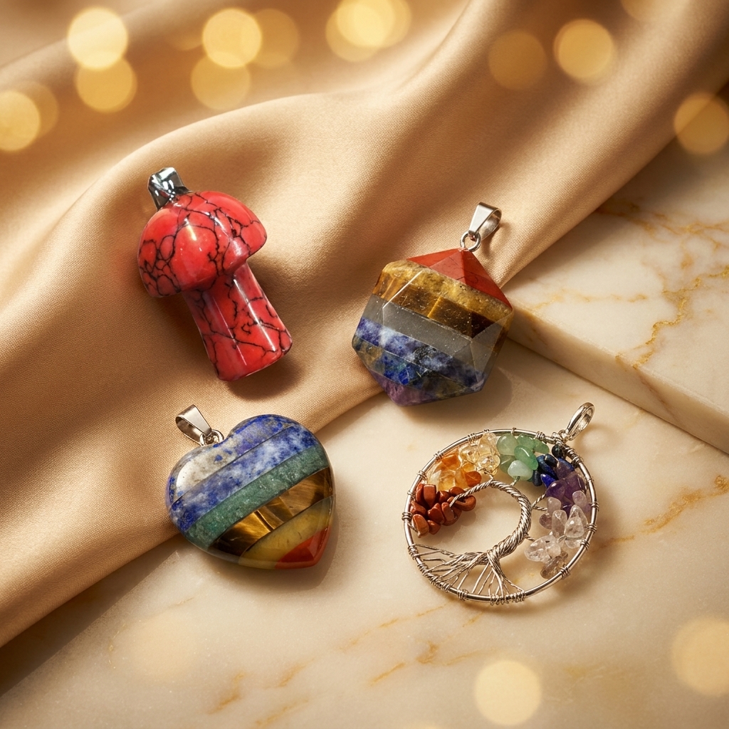 Semi-Precious Stone Pendants