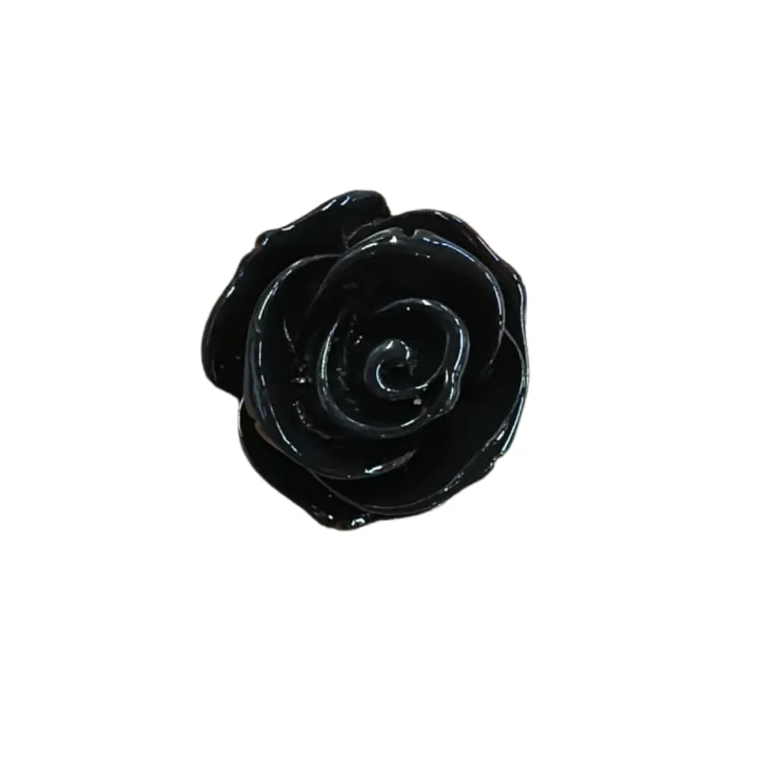 Acrylic Rose Flat Backs