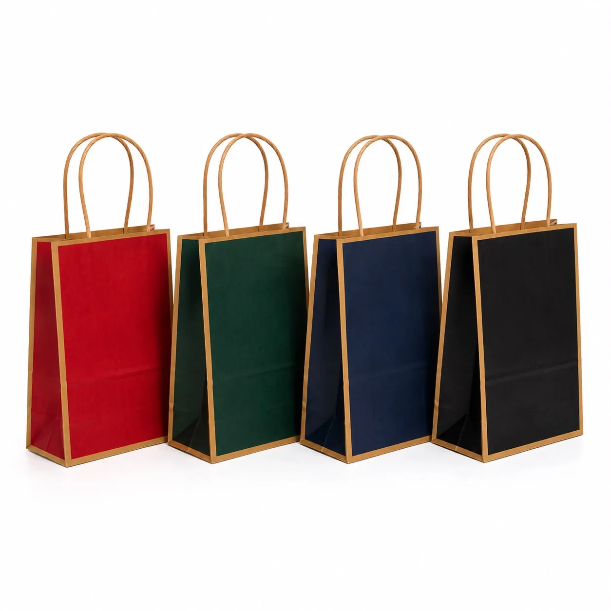 Gold Rim Paper Bags