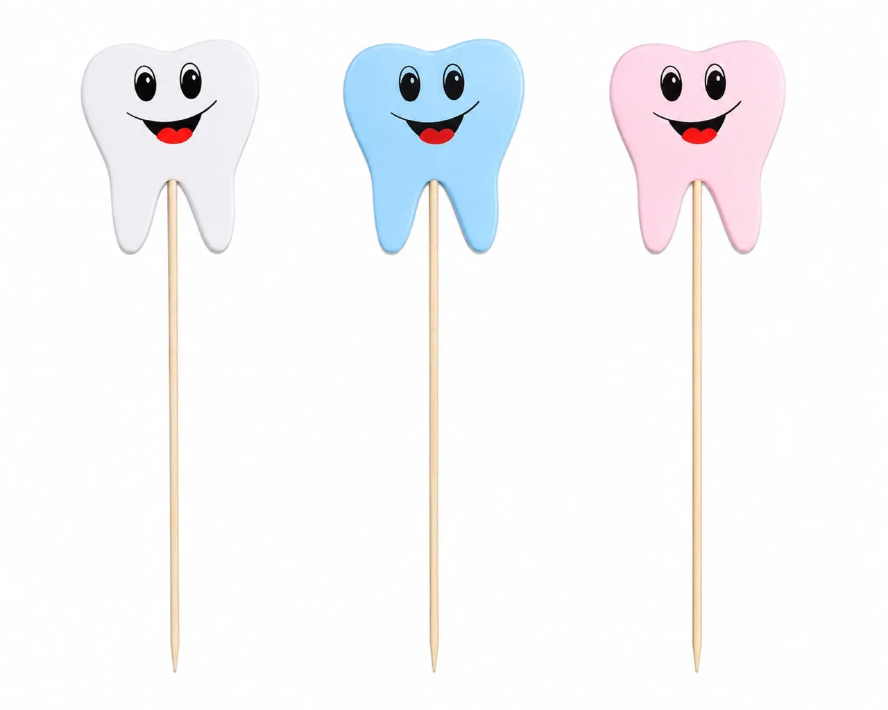 Wooden Tooth with Stick