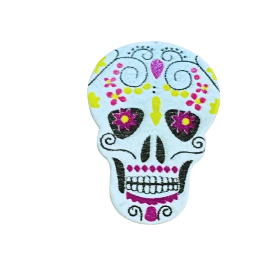 Wooden Skull bead design