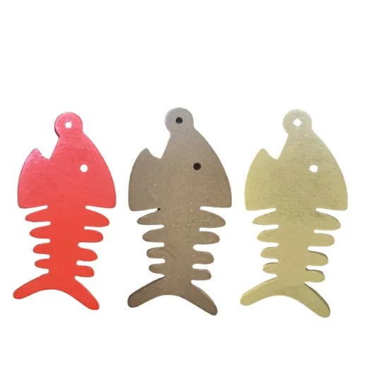 Pow Wooden Pendants