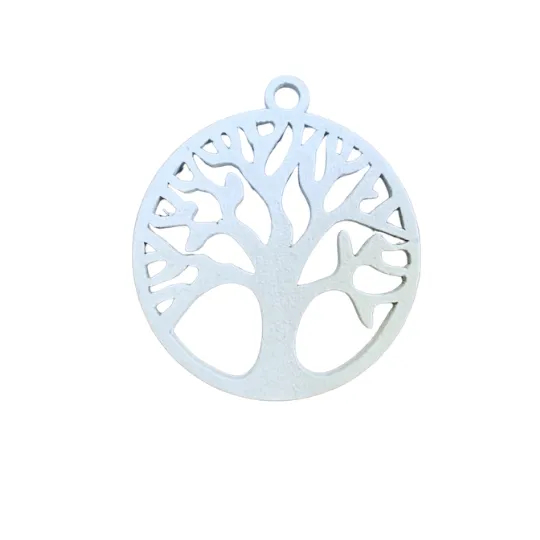 Wooden Tree of life pendant