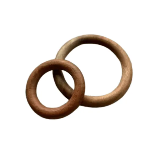 Wooden Hoops(40mm/7mm)