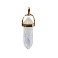 Healing Stick LS-03 stone - Quartz/Gold
