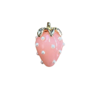 Strawberry Pendant with pearls