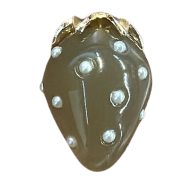 Strawberry Pendant with pearls