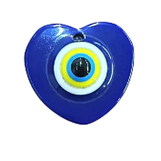 Heart Eye Plastic Pendant