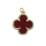 Clover Pendant Gold (Brass)