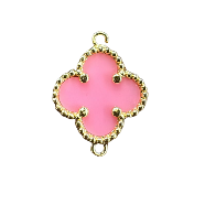 Clover Connector Gold (Brass)