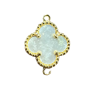 Clover Connector Gold (Brass)