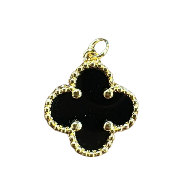 Clover Pendant Gold (Brass)