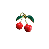 Cherry Pendant gold(Brass)
