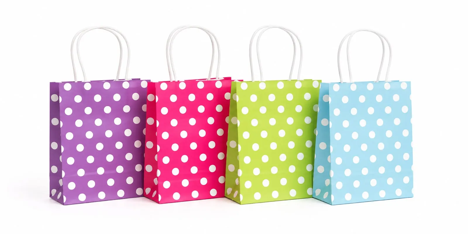Polk-a-dot Paper Bags