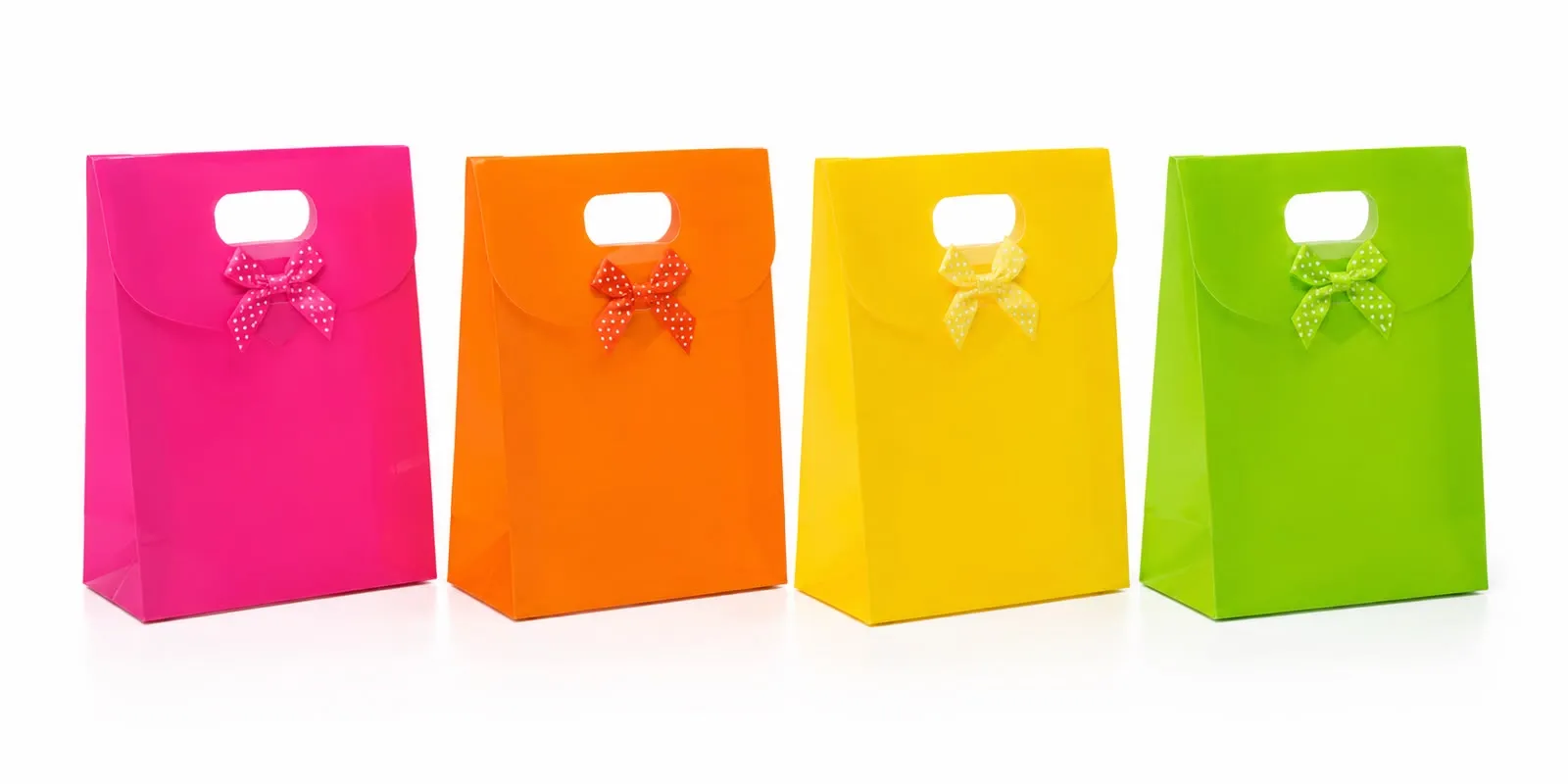 Plastic Bag with Ribbon