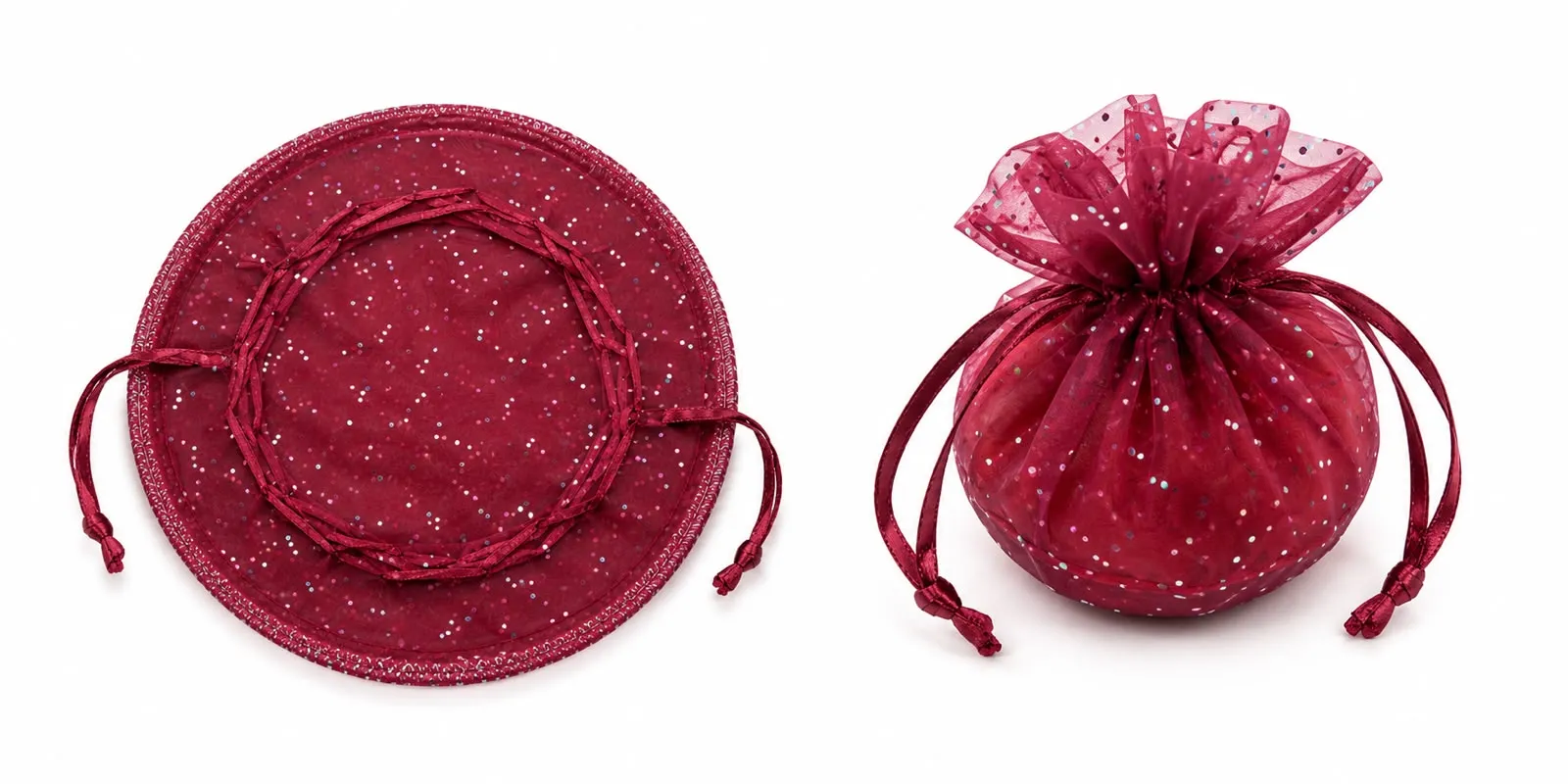 Round Organza Bags